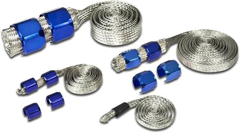 DNA Motoring BH-BL Steel Braided Universal Fit Hose Kit in Saudi Arabia