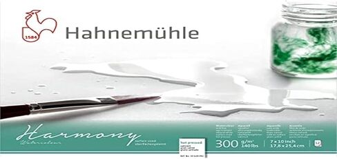 Harmony Watercolour 300g/m², Watercolor Block, Rough Texture, 7x10, 12 fls. in Kuwait