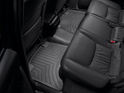 Weathertech مخصص FIRELLOLERS لكزس GX - الصف الثاني (440702) ، أسود in Saudi Arabia