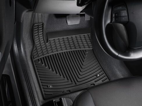 WeatherTech All-Weather Floor Mats for Volvo C30, C70, S40, V50-1st Row (W171), Black in Saudi Arabia