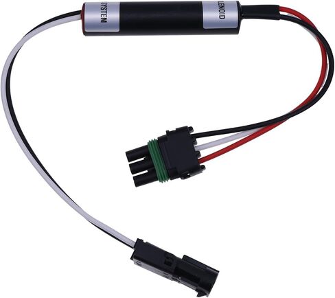 HOLDWELL 12V 90A 5 Wire Coil Commander Solenoid Connector Coil SA-4634-12 compatible with Woodward in Saudi Arabia