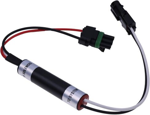 HOLDWELL 12V 90A 5 Wire Coil Commander Solenoid Connector Coil SA-4634-12 compatible with Woodward in Saudi Arabia