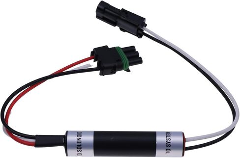 HOLDWELL 12V 90A 5 Wire Coil Commander Solenoid Connector Coil SA-4634-12 compatible with Woodward in Saudi Arabia