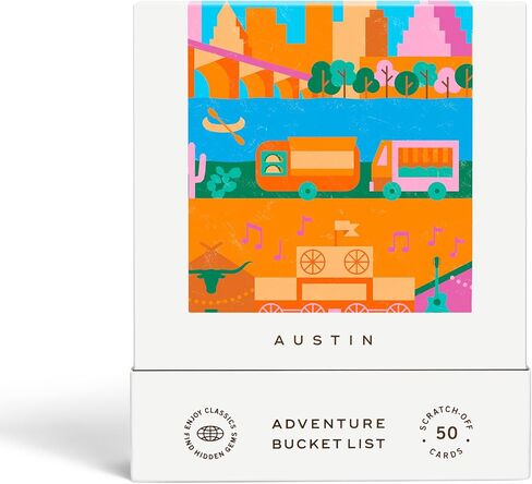 Texas Adventure Bucket List: 50 Scratch-Off Cards for Outdoor Activities, Tourist Attractions, and Road Trips - Perfect Travel Gift and Guide for Exploring in Kuwait