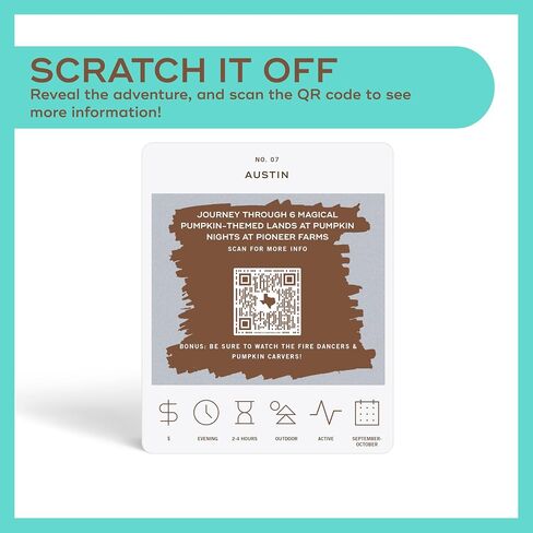 Texas Adventure Bucket List: 50 Scratch-Off Cards for Outdoor Activities, Tourist Attractions, and Road Trips - Perfect Travel Gift and Guide for Exploring in Kuwait