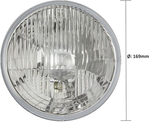 Hella 002395071 HLMP 7 "165mm H4/T4W 12V ECE ، Multi in Saudi Arabia
