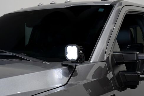 Diode Dynamics Stage Series Backlit Ditch Light Kit compatible with Ford Super Duty 2017-2022, Bracket Only None in Kuwait