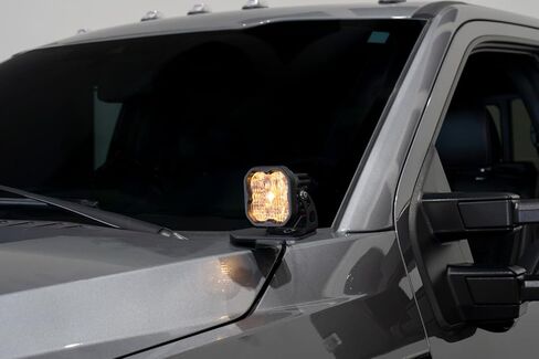 Diode Dynamics Stage Series Backlit Ditch Light Kit compatible with Ford Super Duty 2017-2022, Bracket Only None in Kuwait