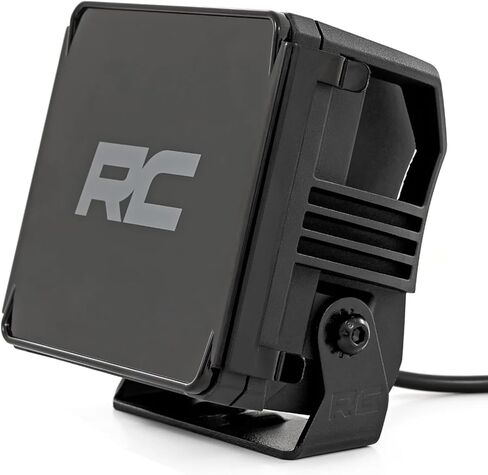 Rough Country Dual 4" Amber LED Lights with DRL - 90W, 8100 Lumens, Combo Flood Spot Lens for Off-Road in Saudi Arabia