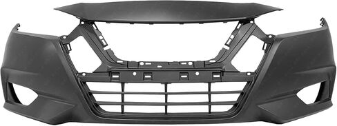 BUMPERS THAT DELIVER - Primered, Front Bumper Cover Fascia Compatible with 2020 2021 2022 Nissan Versa Sedan 20 21 22, NI1000333 in Saudi Arabia