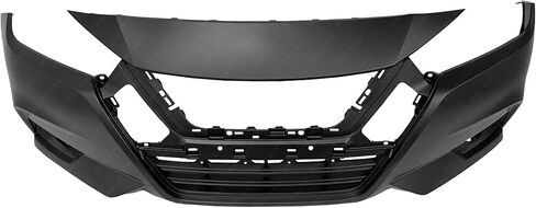 BUMPERS THAT DELIVER - Primered, Front Bumper Cover Fascia Compatible with 2020 2021 2022 Nissan Versa Sedan 20 21 22, NI1000333 in Saudi Arabia