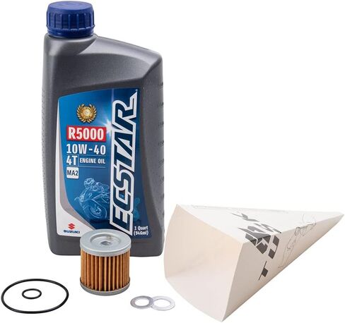 TUSK 4-Stroke Change Change Kit متوافق مع Suzuki Ecstar R5000 10W-40 متوافق مع Suzuki DR-Z 400S 2000-2024 in Saudi Arabia