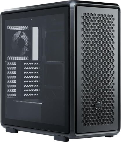 Cooler Master Masterframe 600 Freeform Finemesh Airflow ATX Mid-Fower Case ، إطار الألومنيوم ، الألواح الجانبية المغناطيسية ، داخلي قابل للتخصيص ، 410 مم GPU MAX ، 420 مم AIO MAX ، النوع C ، GLASS in Kuwait