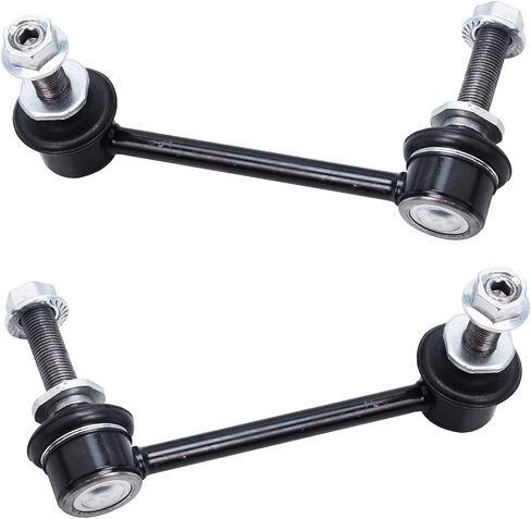 Detroit Axle - 2 Front Sway Bars for 2003-2021 Toyota 4Runner FJ Cruiser Lexus GX470, Sway Bar Links Replacement 2004 2005 2006 2007 2008 2009 2010 2011 2012 2013 2014 2015 2016 2017 2018 2019 2020 in Saudi Arabia