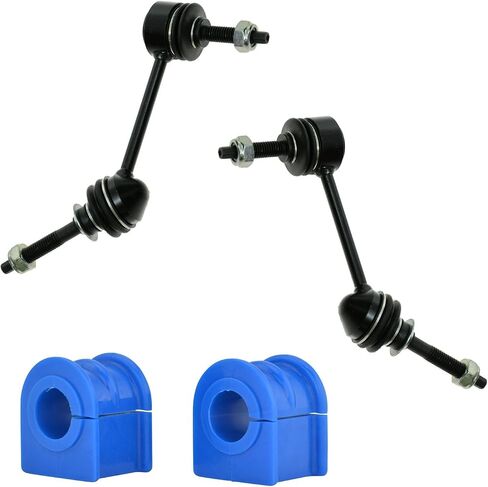 TRQ Front Suspension Kit Sway Bar Bushing Set Sway Bar Stabilizer Link Compatible with 2003-2011 Ford Crown Victoria Lincoln Town Car Mercury Grand Marquis 2003-2004 Marauder in Saudi Arabia