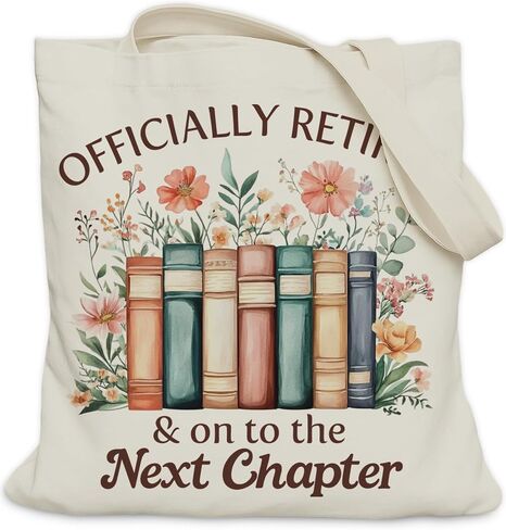 Retirement Gifts Tote Bag for Women, Retired Gifts Tote Bag for Coworker Colleage in Kuwait