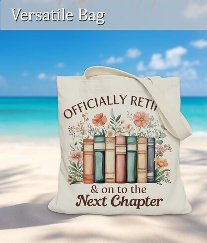 Retirement Gifts Tote Bag for Women, Retired Gifts Tote Bag for Coworker Colleage in Kuwait
