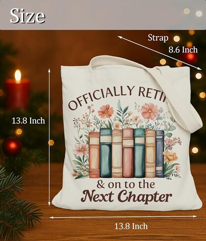 Retirement Gifts Tote Bag for Women, Retired Gifts Tote Bag for Coworker Colleage in Kuwait