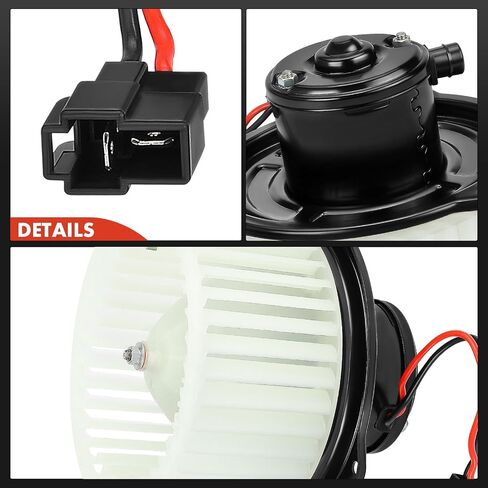 A-Premium HVAC Heater Blower Motor Assembly Compatible with Kia Vehicles - Sephia 1998-2001, Spectra 2000-2003, Sedan - Front Side, Replace# 1K2A161B10, 1K2N161B10 in Saudi Arabia