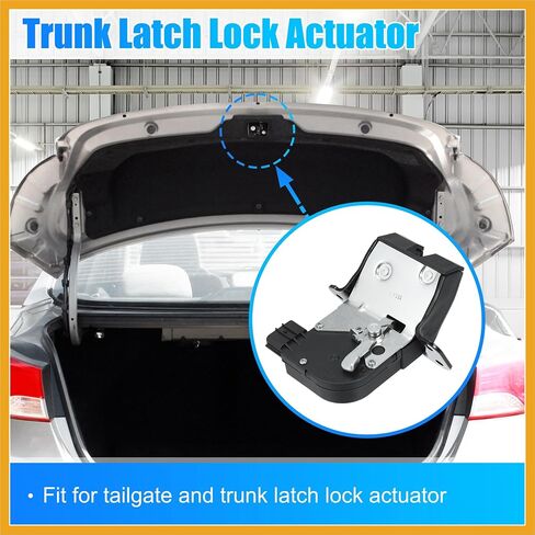 Trunk Latch Lock Actuator 81230-2V000 for Hyundai Veloster 2012-2017 1.6L V4 Engine Tailgate Door Latch Lock Actuator Motor Rear Hatchback Trunk Lid Lock Latch Actuator Replacement in Saudi Arabia