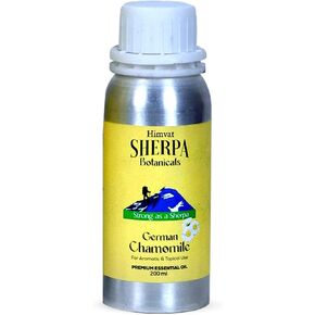 Sherpa Botanicals German Chamomile Essential Oil - 100% Pure & Natural Oils - Ideal for Aromatherapy, Diffusers, Massage Oil - Vegan, Paraben-Free, 200 mL in Saudi Arabia