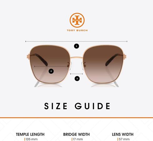 Tory Burch TY6108 Square Sunglasses for Women + BUNDLE With Deisgner iWear Complimentary Eyewear Kit in Saudi Arabia