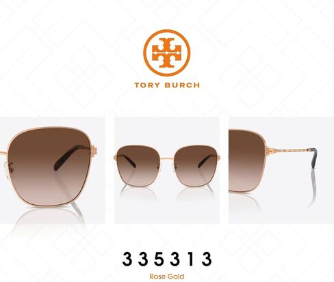 Tory Burch TY6108 Square Sunglasses for Women + BUNDLE With Deisgner iWear Complimentary Eyewear Kit in Saudi Arabia