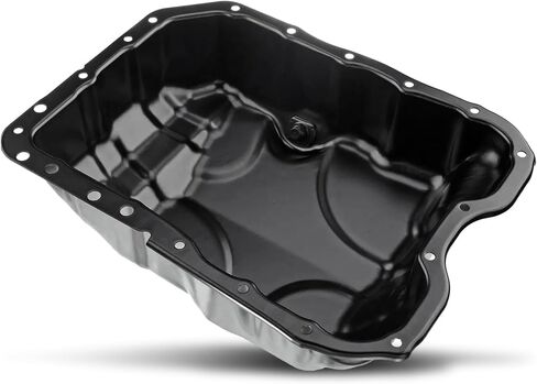 264-854 Engine Oil Pan with Drain Plug Compatible with Chrysler 200 Dodge Dart Ram ProMaster City Jeep Cherokee Compass Renegade Fiat 500X Replace 5047566AB in Saudi Arabia