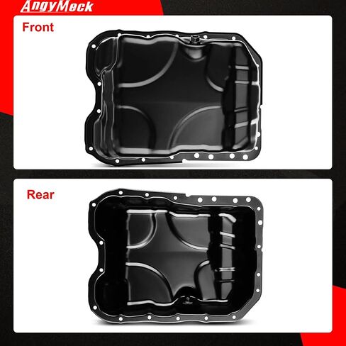 264-854 Engine Oil Pan with Drain Plug Compatible with Chrysler 200 Dodge Dart Ram ProMaster City Jeep Cherokee Compass Renegade Fiat 500X Replace 5047566AB in Saudi Arabia