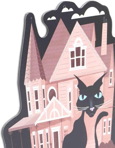 Coraline Pink Palace Apartments Decorative Wood Wall Decor - Vintage Coraline Sign for Home in Saudi Arabia