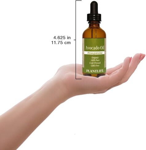 Plantlife Avocado Carrier Oil - Cold Pressed, Non-GMO, and Gluten Free Carrier Oils - for Skin, Hair, and Personal Care - 2 oz in Kuwait