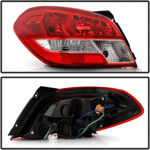 Acanii - لعام 2017 2018 2019 2020 Mitsubishi Mirage G4 سيدان Red Clear Tail Light Light Side Brake Side Side in Saudi Arabia