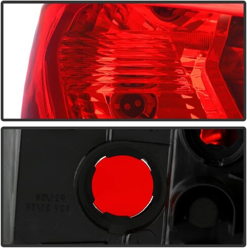 Acanii - لعام 2017 2018 2019 2020 Mitsubishi Mirage G4 سيدان Red Clear Tail Light Light Side Brake Side Side in Saudi Arabia