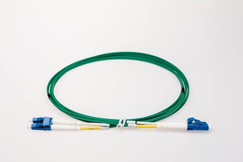 LUNAFC - LC to LC Fiber Optic Patch Cable SM 9/125 (10 M, Yellow) in Saudi Arabia