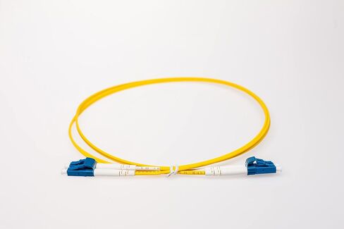 LUNAFC - LC to LC Fiber Optic Patch Cable SM 9/125 (10 M, Yellow) in Saudi Arabia