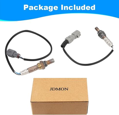 JDMON 2PCS O2 مستشعر الأوكسجين في اتجاه المصب بديل لعام 2002-2003 Toyota Camry ، Solara L4-2.4L متوافق مع 234-9010 ، 234-4149 in Saudi Arabia