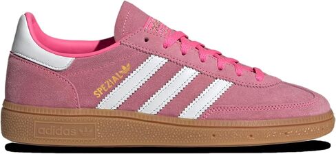 Adidas Originals Handball Spezial - Women’s (JI2654 ، Lucid Pink/Footwear White/Metallic Gold) Size 6.5 in Kuwait