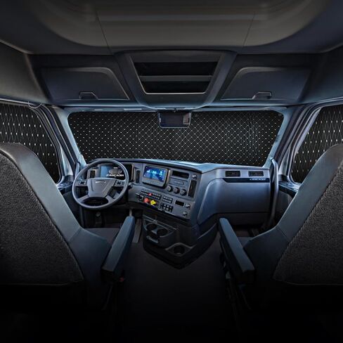3-Layer Insulated Blackout Window Sun Shade FITS Freightliner Cascadia 116,126 Models (with Detroit Assurance 5.0 Large Sensor) in Saudi Arabia