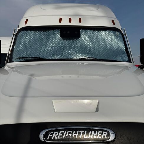 3-Layer Insulated Blackout Window Sun Shade FITS Freightliner Cascadia 116,126 Models (with Detroit Assurance 5.0 Large Sensor) in Saudi Arabia