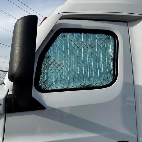 3-Layer Insulated Blackout Window Sun Shade FITS Freightliner Cascadia 116,126 Models (with Detroit Assurance 5.0 Large Sensor) in Saudi Arabia