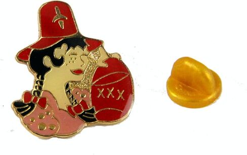6030630 Hillbilly Girl Shriner Lapel Pin Masonic Shrine Temple Brooch in Saudi Arabia