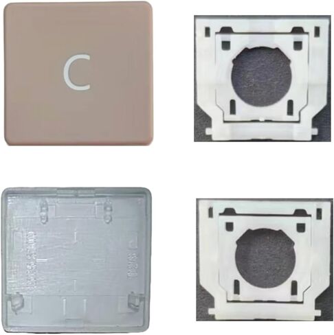 خطاب الاستبدال C مفاتيح Keycap ومفاتيح متوافقة مع الكمبيوتر المحمول السطحي 3/4/5 13.5/15inch 1867 1868 1872 1873 1950 1951 1952 1953 لوحة المفاتيح C CAP (أسود) in Kuwait