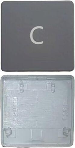 Replacement Letter C Keycap Keys and Hinges Compatible for Surface Laptop 3/4/5 13.5/15inch 1867 1868 1872 1873 1950 1951 1952 1953 Keyboard C Key Cap (Black) in Saudi Arabia