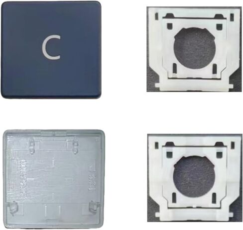 Replacement Letter C Keycap Keys and Hinges Compatible for Surface Laptop 3/4/5 13.5/15inch 1867 1868 1872 1873 1950 1951 1952 1953 Keyboard C Key Cap (Black) in Saudi Arabia