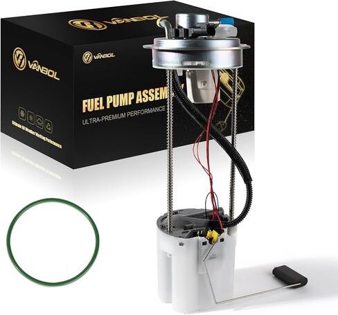 Electric Fuel Pump Assembly Compatible with 2010 2011 2012 2013 Chevy Silverado 1500 GMC Sierra 1500 V8 4.8L 5.3L 6.2L Flex Crew Extented Cab Replace E4005M with Sending Unit Pressure Sensor in Saudi Arabia