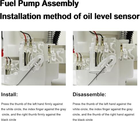 Electric Fuel Pump Assembly Compatible with 2010 2011 2012 2013 Chevy Silverado 1500 GMC Sierra 1500 V8 4.8L 5.3L 6.2L Flex Crew Extented Cab Replace E4005M with Sending Unit Pressure Sensor in Saudi Arabia