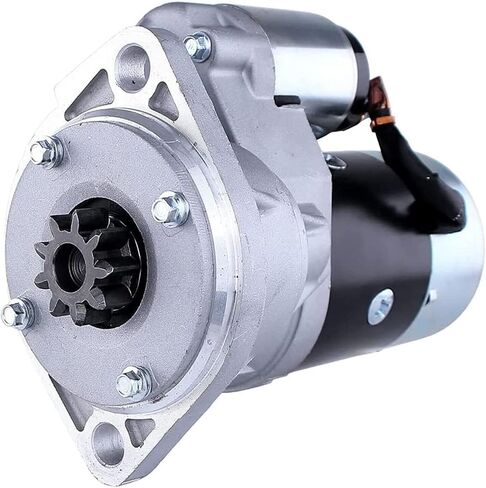 Solarhome 12 Volt 3.0KW 9 Tooth Starter YM123900-77010 Compatible with Yanmar 4TNE106T 4TNE98 4TNV94L 4TNV98 4TNV98T Series Engines & Komatsu CK20-1 CK25-1 CK30-1 Skid Steer Loader in Saudi Arabia