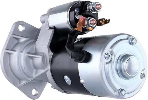 Solarhome 12 Volt 3.0KW 9 Tooth Starter YM123900-77010 Compatible with Yanmar 4TNE106T 4TNE98 4TNV94L 4TNV98 4TNV98T Series Engines & Komatsu CK20-1 CK25-1 CK30-1 Skid Steer Loader in Saudi Arabia