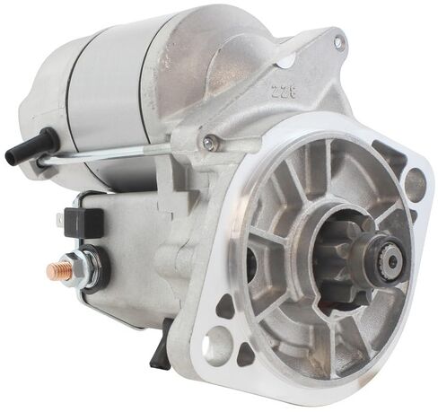 New Professional Grade USA Made! Starter Compatible with Agco Tractor ST35 ST35H ST40 ST40H w/Iseki 3-91 2001 2002 2003 2004 Replaces 228000-2280, 228000-2281, 6281-100-007-0A, 6281-100-007-2 in Saudi Arabia