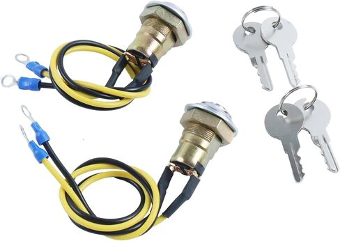 2x مفاتيح الإشعال مع مفاتيح 8N3679C 764929M91 1100-0959 متوافق مع فورد 2N 8N 9N NAA Jubilee 501 600 601 700 701 800 801 900 2000 4000 Tractors 40 50 60 6030 6030 7020 TRACTORS in Saudi Arabia